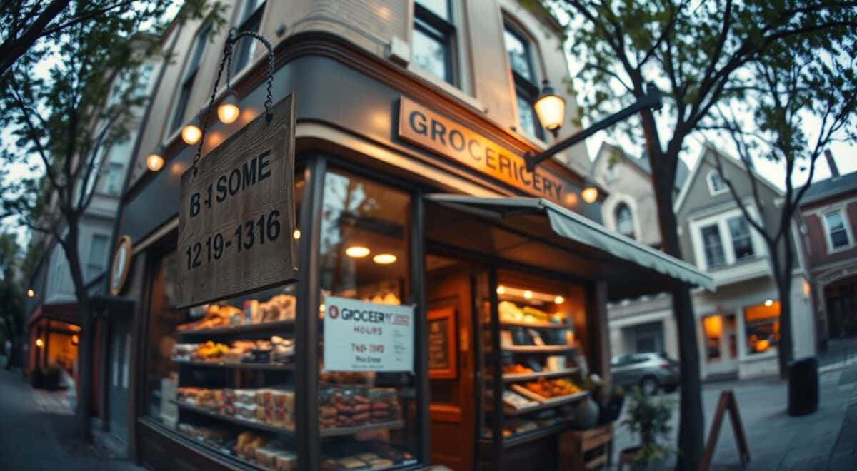 Até que horas fica aberta a mercearia mais próxima? até que horas fica aberta a mercearia mais próxima?